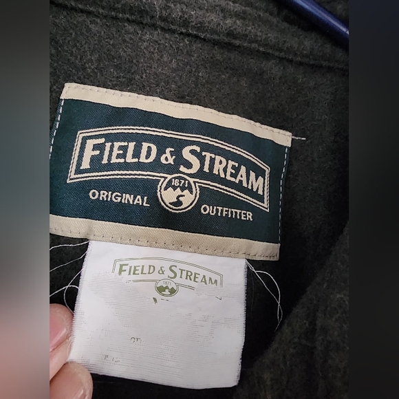 Field & Stream Men's Olive Shirt Jacket - Picture 3 of 3